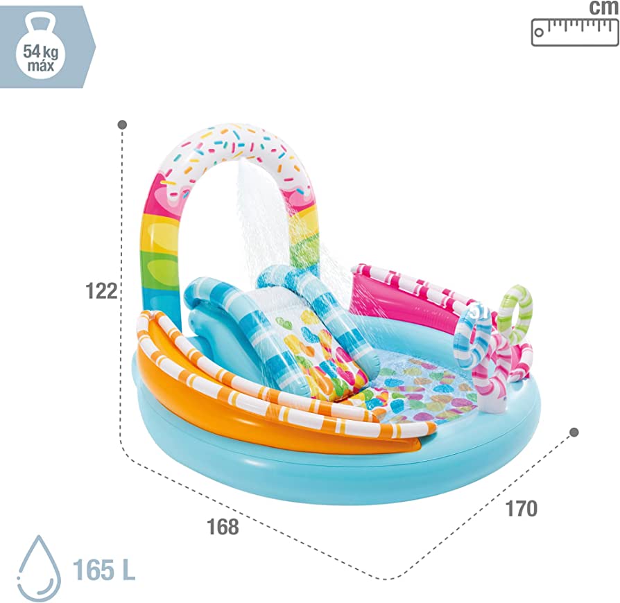 Intex Candy Fun Inflatable Play Centre 57144